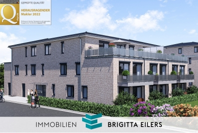 NEUBAU: Moderne 3-Zimmer-EG-Wohnung mit Süd-Terrasse & Gartenanteil, Tiefgaragen-Stellplatz möglich